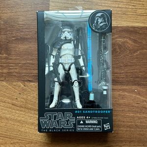 Star Wars The Black Series 6” #01 Sandtrooper